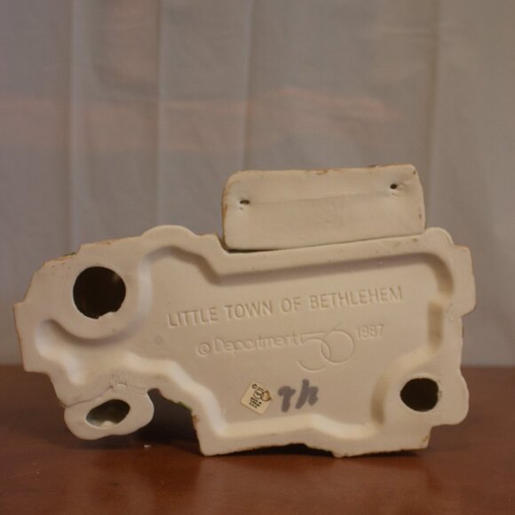 Vintage Dept 56 Little Town of Bethlehem Market Place - Picture 6 of 8